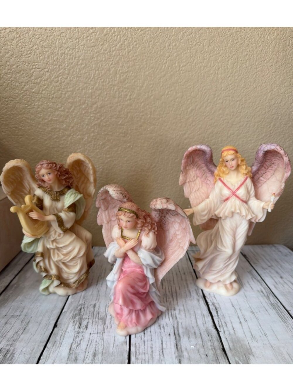 3 X Seraphim Classics Angel Figurine Felicia Priscilla Cymbeline w/Boxes - Picture 8 of 13